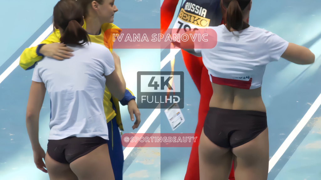 Ivana Spanovic Long Jumper at Sopot 2014 4K AI Enhanced